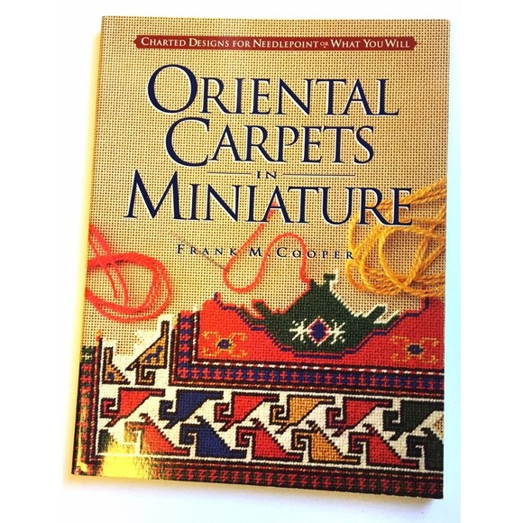 Oriental Carpets in Miniature : Charted Designs for Needlepoint or What You Will - Picture 1 of 10